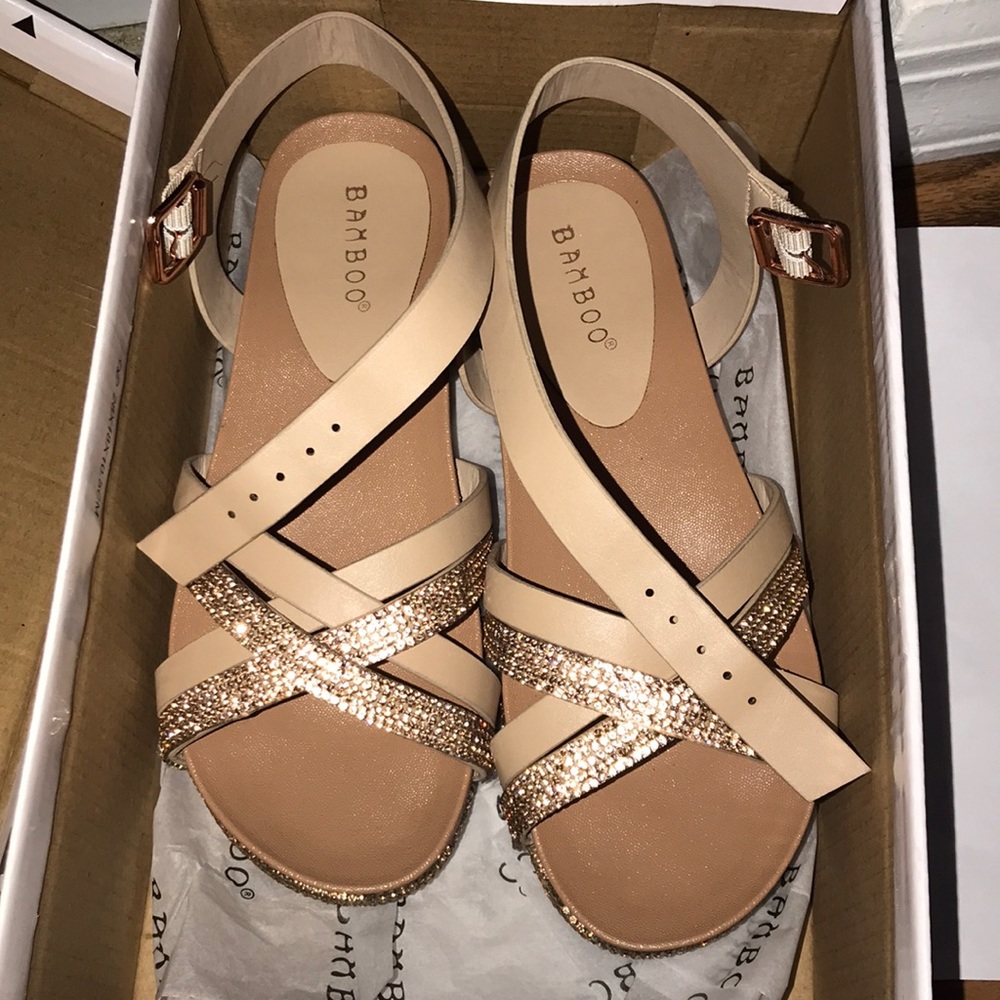 AGACI Glitter sandals